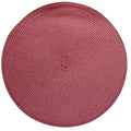 Set of 4 Tabletop Collection Indoor/Outdoor Vine Round Placemat 15" Dia
