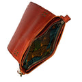 Karungi Beaded Leather Bag | Orange Red