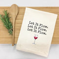 Let it Flow, Let it Flow, Let it Flow Kitchen Towel